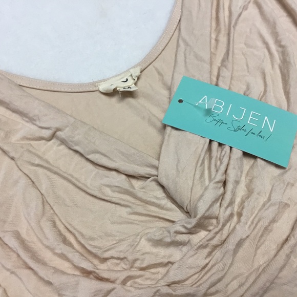 POL PLUNGING TWIST TANK TOP - Picture 4 of 4